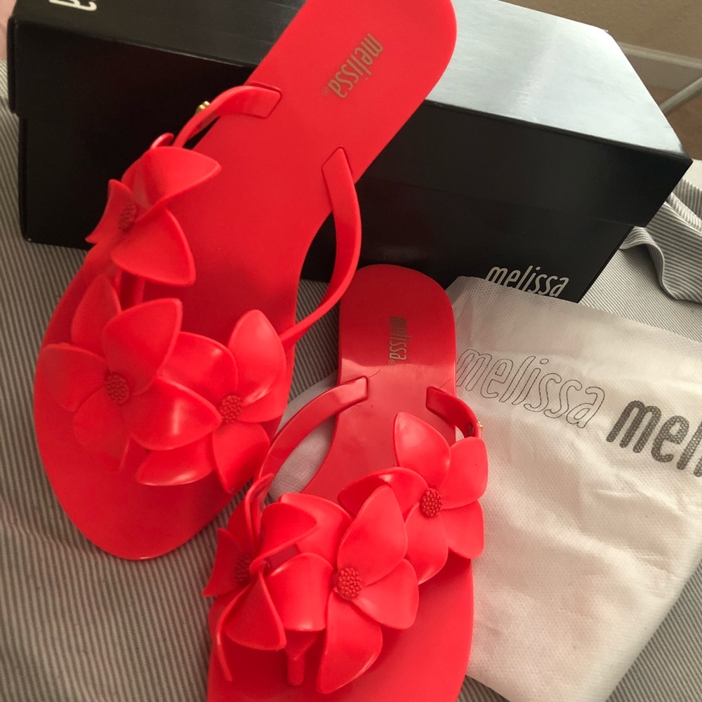 Brand New In Box Melissa Harmonic Jelly Sandals